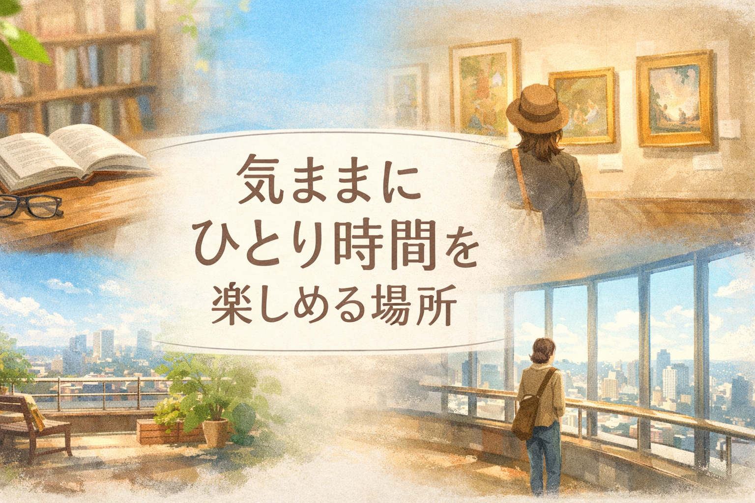 気持ちを整えたいときに行きたい場所まとめ